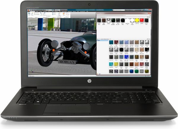 HP ZBook 15 G4 Mobile Workstation Core i7-7820HQ 2.9 GHz W10P 16/512 NVMe - Quadro M2200M - A-Grade