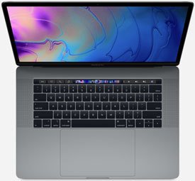 Apple Macbook Pro 15" 2018 i7-8750H 2.2 GHz 32Gb 500 SSD OSX Sonoma 14.3.1 Radeon Pro 555X