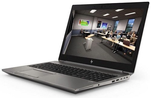 HP ZBook 15 G6 Mobile Workstation Core i7-9850H 2.6 GHz Win10 Pro 32/512 NVMe - Quadro T2000